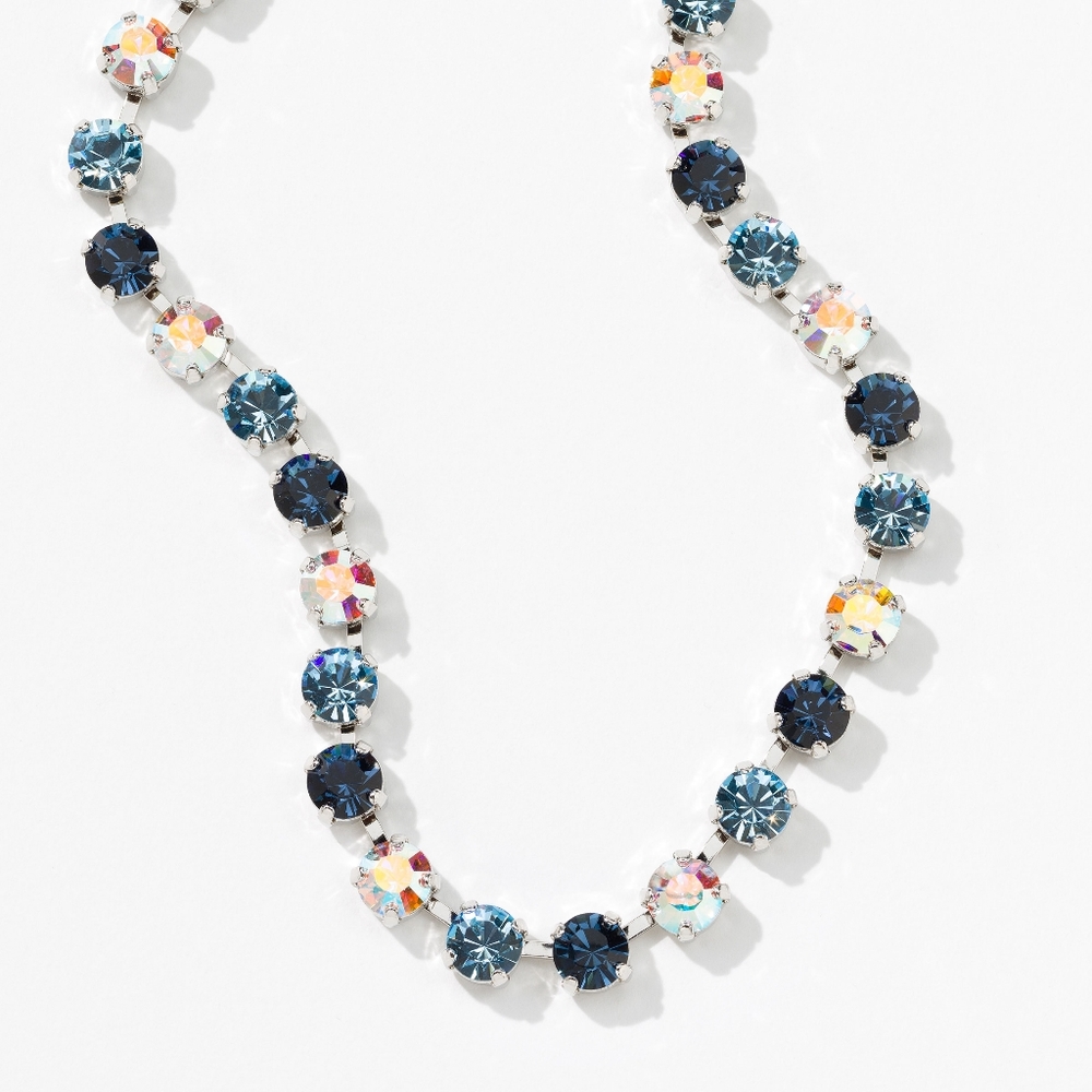 Mini Glitz Necklace, Sky